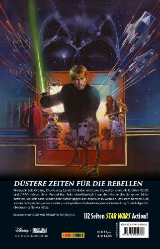 Buchcover und Innenansicht für das Buch: US-Star Wars: Return of the Jedi #1-#4 (1983)