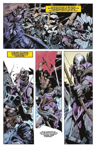 Buchcover und Innenansicht für das Buch: Conan: The Barbarian FCBD (2023)