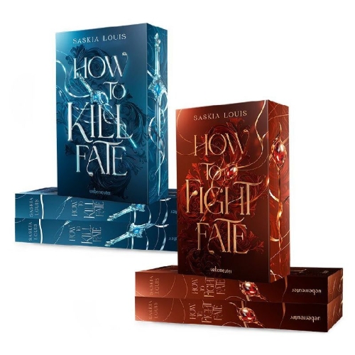 Buchcover und Innenansicht für das Buch: How to Fight Fate (Fate Dilogie, Bd. 1)