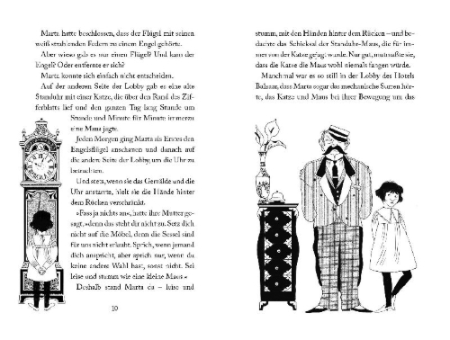 Buchcover und Innenansicht für das Buch: Hotel Balzaar