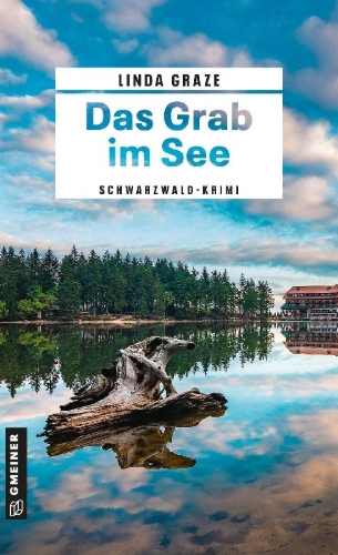 Buchcover und Innenansicht für das Buch: Das Grab im See