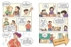 Buchcover und Innenansicht für das Buch: Erstleser Kindercomic: Ein Drache macht Theater