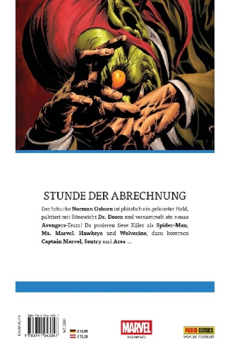 Buchcover und Innenansicht für das Buch: Dark Avengers: Krieger im Schatten (Pocket Edition)