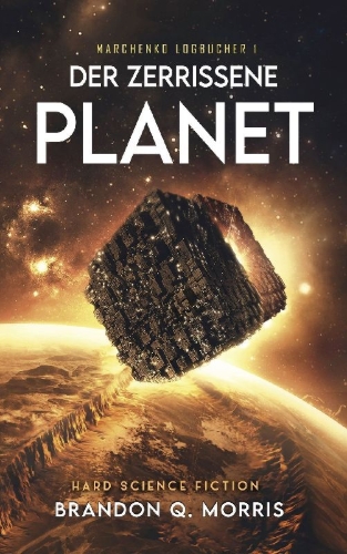 Buchcover und Innenansicht für das Buch: Der zerrissene Planet
