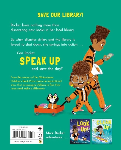 Buchcover und Innenansicht für das Buch: Speak Up!