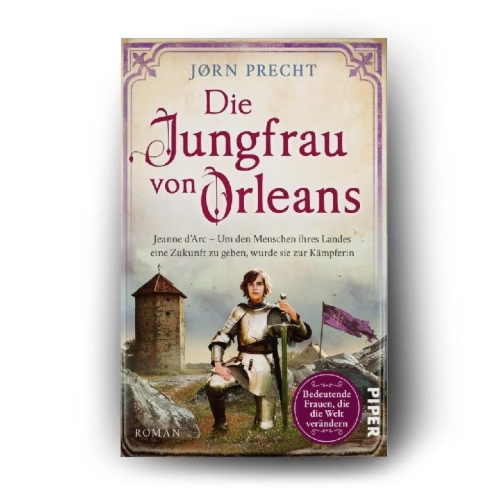 Buchcover und Innenansicht für das Buch: Die Jungfrau von Orleans