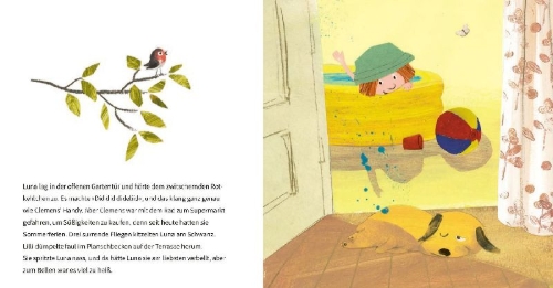 Buchcover und Innenansicht für das Buch: Lille Tis Finder Donna