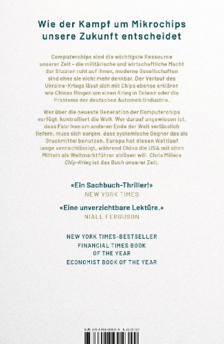 Buchcover und Innenansicht für das Buch: Chip War. The Fight for the World's Most Critical Technology