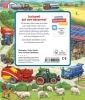 Buchcover und Innenansicht für das Buch: Sachen suchen - Bauernhof-Fahrzeuge