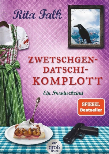 Buchcover und Innenansicht für das Buch: Zwetschgendatschikomplott