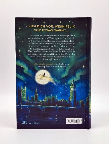Buchcover und Innenansicht für das Buch: Felix and the Future Agency