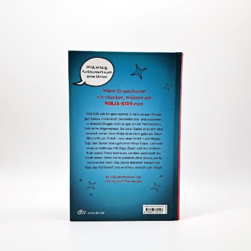 Buchcover und Innenansicht für das Buch: Ninja ohne Plan
