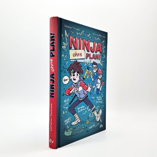 Buchcover und Innenansicht für das Buch: Ninja ohne Plan