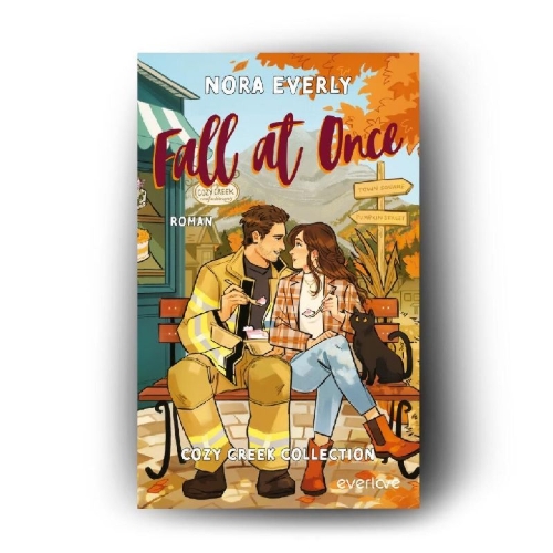 Buchcover und Innenansicht für das Buch: Fall at Once