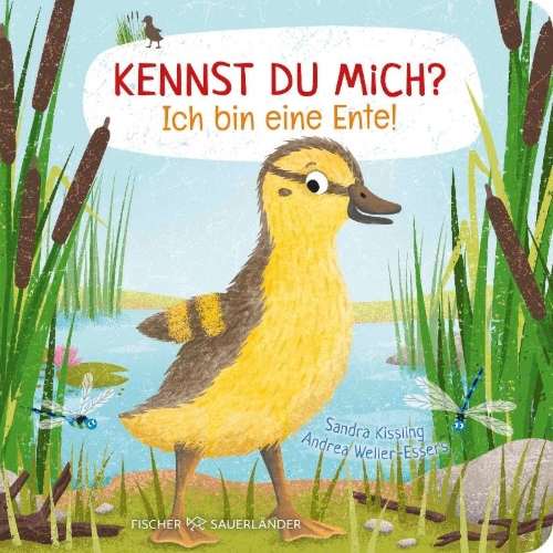 Buchcover und Innenansicht für das Buch: Kennst du mich? Ich bin eine Ente!