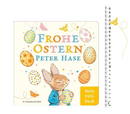 Buchcover und Innenansicht für das Buch: Frohe Ostern, Peter Hase