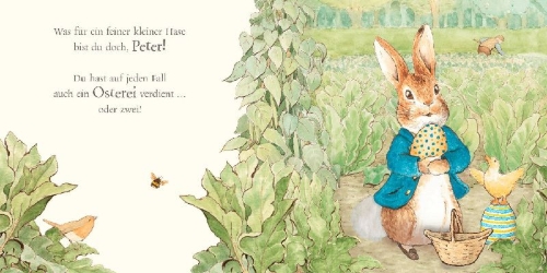 Buchcover und Innenansicht für das Buch: Frohe Ostern, Peter Hase