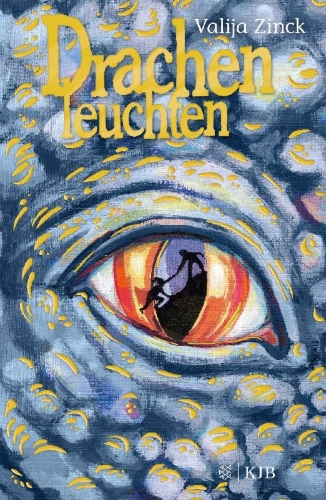 Buchcover und Innenansicht für das Buch: Drachenleuchten
