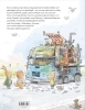 Buchcover und Innenansicht für das Buch: Die unglaubliche Geschichte vom verrücktesten, riesigsten Mitmachmobil der Welt