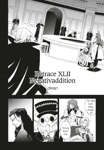 Buchcover und Innenansicht für das Buch: Pandora Hearts
