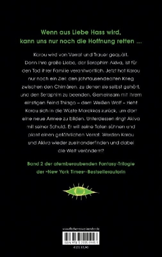 Buchcover und Innenansicht für das Buch: Days of Blood and Starlight