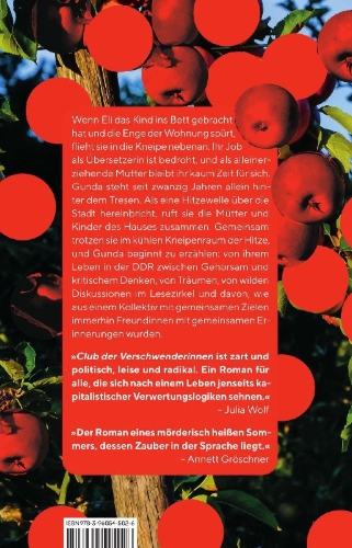 Buchcover und Innenansicht für das Buch: Club der Verschwenderinnen
