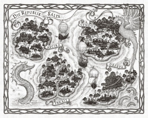 Buchcover und Innenansicht für das Buch: Of Flame and Fury