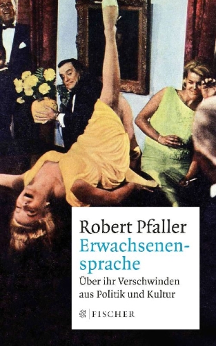 Buchcover und Innenansicht für das Buch: Erwachsenensprache