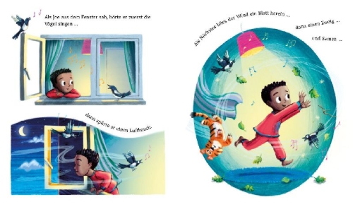 Buchcover und Innenansicht für das Buch: Safari durch die wilde Stadt