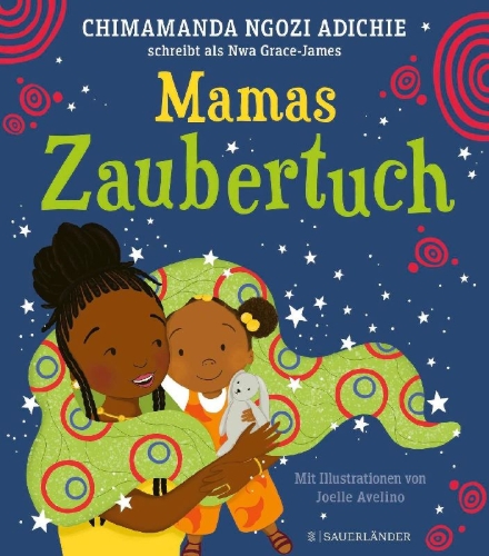 Buchcover und Innenansicht für das Buch: Mama`s Sleeping Scarf