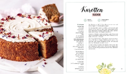 Buchcover und Innenansicht für das Buch: Frühlingsbacken