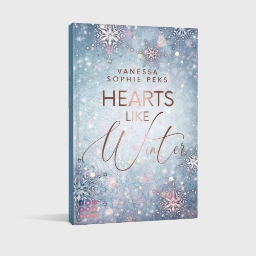 Buchcover und Innenansicht für das Buch: Hearts Like Winter