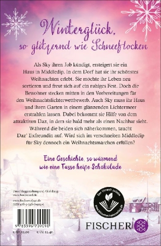 Buchcover und Innenansicht für das Buch: A White Christmas on Winter Street