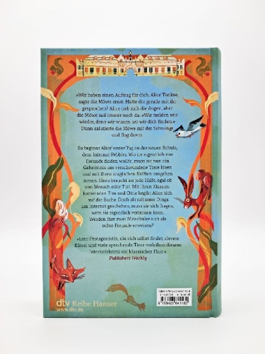 Buchcover und Innenansicht für das Buch: The Extraordinary Adventure of Alice Tonks