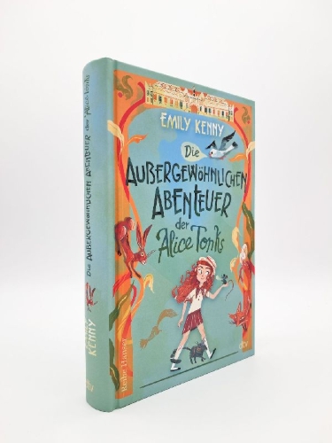 Buchcover und Innenansicht für das Buch: The Extraordinary Adventure of Alice Tonks