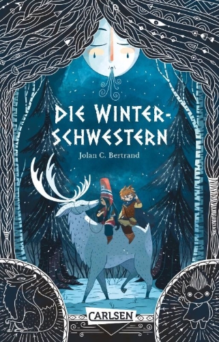 Buchcover und Innenansicht für das Buch: Les soeurs hiver