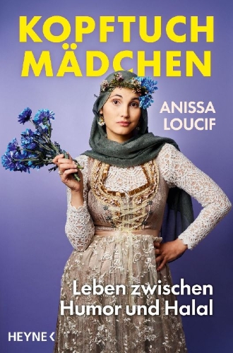 Buchcover und Innenansicht für das Buch: Kopftuchmädchen