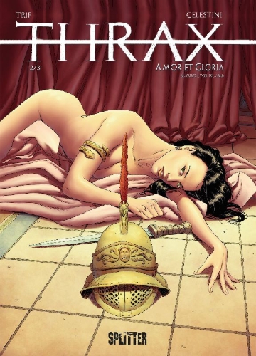 Buchcover und Innenansicht für das Buch: Thrace 2