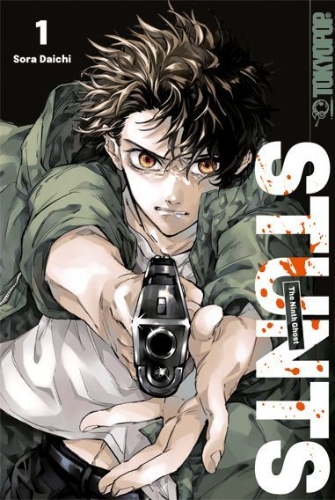 Buchcover und Innenansicht für das Buch: STUNTS - The Ninth Ghost 01