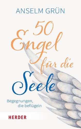 Buchcover und Innenansicht für das Buch: 50 Engel für die Seele