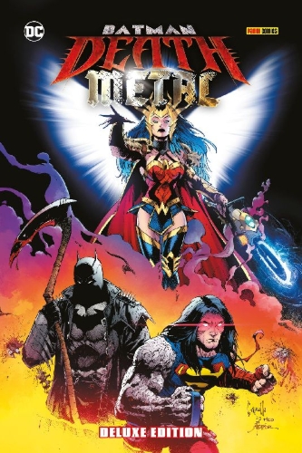 Buchcover und Innenansicht für das Buch: Dark Nights: Death Metal 1-7, DNDM Guidebook