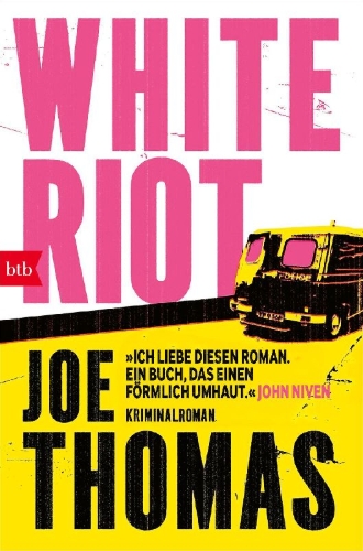 Buchcover und Innenansicht für das Buch: White Riot