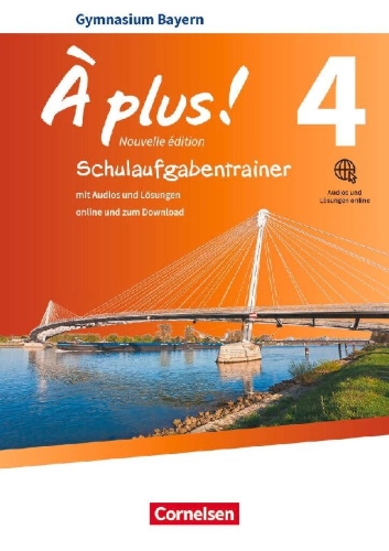 Buchcover und Innenansicht für das Buch: À plus ! - Nouvelle édition - Bayern - Band 4