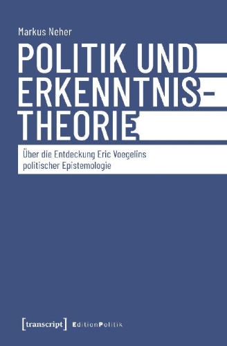 Buchcover und Innenansicht für das Buch: Politik und Erkenntnistheorie