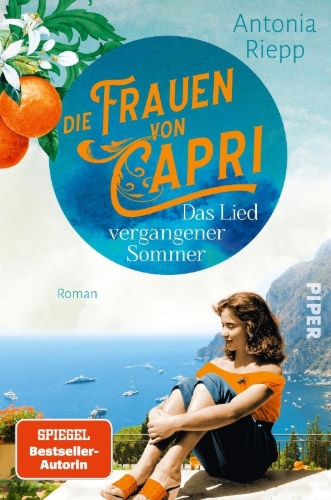 Buchcover und Innenansicht für das Buch: Die Frauen von Capri - Das Lied vergangener Sommer