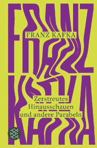 Buchcover und Innenansicht für das Buch: Zerstreutes Hinausschauen und andere Parabeln