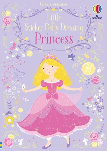 Buchcover und Innenansicht für das Buch: Little Sticker Dolly Dressing Princess