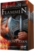 Buchcover und Innenansicht für das Buch: Queen of Fire