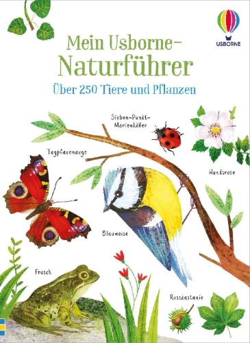 Buchcover und Innenansicht für das Buch: Mein Usborne-Naturführer