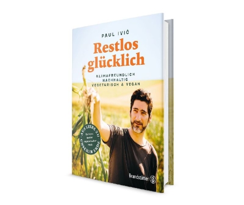 Buchcover und Innenansicht für das Buch: Restlos glücklich